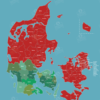Region-med-kommuner-kort